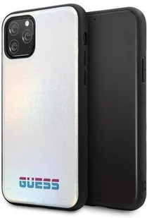 Guess Obudowa dla telefonów komórkowych Iridescent pro Apple iPhone 11 Pro GUHCN58BLD Srebrny - Etui i futerały do telefonów - miniaturka - grafika 2