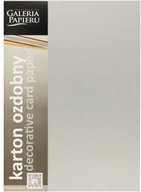 Papier do drukarek - Galeria Papieru Karton wizytówkowy A4 270g srebrny Millenium (20) - miniaturka - grafika 1