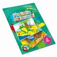 MULTIGRA Multigra, piaskowe Obrazki Żaba i Jeż, zestaw - Zabawki kreatywne - miniaturka - grafika 3