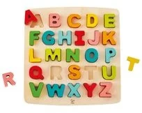Hape zabawka edukacyjna Układanka z alfabetem - Układanki dla dzieci - miniaturka - grafika 2