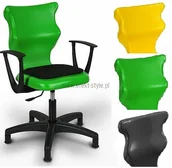 Krzesła obrotowe dla dzieci - ENTELO ENTELO Dobre Krzesło obrotowe TWIST soft nr 5 - miniaturka - grafika 1