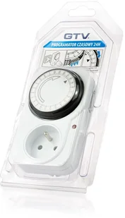 GTV Programator czasowy mechaniczny 24h PC-MECH24-00 PC-MECH24-00 - Programatory czasowe - miniaturka - grafika 3