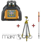 Sprzęt geodezyjny - Nivel System Niwelator laserowy NL 500 + statyw SJJ32 + łata 7785623 - miniaturka - grafika 1