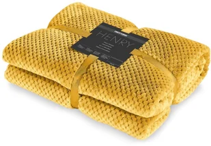 DecoKing Koc z mikrofibry Henry 150x200 BLA/HENRY/MUST/150 - Koce - miniaturka - grafika 7