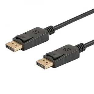 Elmak Kabel DisplayPort M - DisplayPort M, wersja 1.2, 4K, pozłacane końcówki, 2m SAVIO CL-136 SAVIO CL-136 - Kable komputerowe i do monitorów - miniaturka - grafika 2