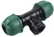 Inne akcesoria do nawadniania - Greenmill Trójnik rury 25 mm z gwintem wewnętrznym 3/4 - miniaturka - grafika 1
