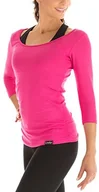 Koszulki sportowe męskie - WINSHAPE Winshape Damska koszulka z rękawami 3/4 WS4, kobieta, fitness joga pilates, różowa WS4-PINK_Pink_M - miniaturka - grafika 1