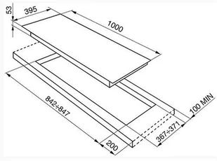 Płyta gazowa do zabudowy Smeg PX1402 - Płyty gazowe do zabudowy - miniaturka - grafika 3