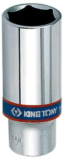 KING TONY Nasadka długa 3/8" 323519m, 19 mm, 63 mm - Klucze i nasadki - miniaturka - grafika 4