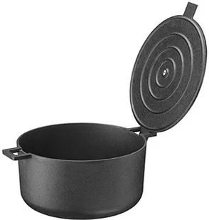 Skeppshult Naczynie/garnek do zapiekania z pokrywą 5 l Noir 8350 - Garnki - miniaturka - grafika 8