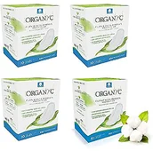 Wkładki higieniczne - Organyc Podkładki - umiarkowany przepływ 4 x 10 - miniaturka - grafika 1