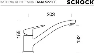 Schock DAJA 522000 asphalt - Baterie kuchenne - miniaturka - grafika 2