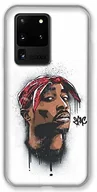 Etui i futerały do telefonów - Samsung Cokitec Etui ochronne do Galaxy S20 Ultra 2Pac Tupac Shakur, białe 77497 - miniaturka - grafika 1