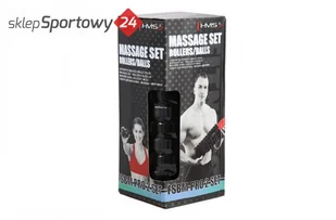 HMS Zestaw Do Masażu Fsbm Pro 2 Wałki, Piłki /hms - Akcesoria do masażu - miniaturka - grafika 20