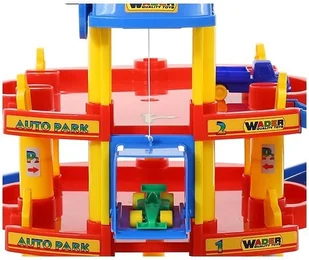 Wader Parking 3-poziomowy z samochodami 37893 - Tory, garaże, parkingi - miniaturka - grafika 4