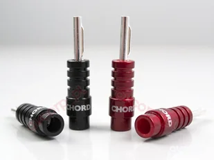 Chord Company Ohmic 4mm Silver Banana Plugs - wtyki bananowe + osłony Ohmic 4mm Silver Banana Plugs - Inne akcesoria audio-wideo - miniaturka - grafika 6