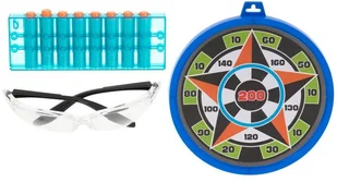 Wyrzutnia pistolet Storm Zone strzałki tarcza zielona KX6140_1 - Zabawki militarne - miniaturka - grafika 11