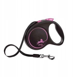 Flexi smycz automatyczna Black Design 5m 25 - Smycze dla psów - miniaturka - grafika 3