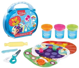 Maped Zestaw kreatywny z masą plastyczną w walizce 907007 Creativ 728416 - Zabawki kreatywne - miniaturka - grafika 2