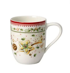 Villeroy & Boch Winter Bakery Delight Kubek ze spadającą gwiazdą pojemność: 0,37 l (14-8612-9652) - Kubki - miniaturka - grafika 2