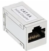Wtyczki i adaptery - InLine patchkabelkupplung Cat.Tuleja 6 A, 2 X RJ45, ekranowany (V13H134A29) - miniaturka - grafika 1