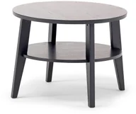 Ławy i stoliki kawowe - AJ Stolik kawowy HOLLY 600x500 mm czarny 350237 - miniaturka - grafika 1