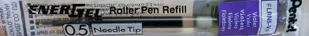 Wkład do pióra kulkowego PENTEL LRN5 fioletowy 1szt. /LRN5-V/ - Naboje i atramenty - miniaturka - grafika 2