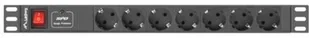 Lanberg listwa zasilająca PDU 7 gniazd 20m (PDU-07F-0200-BK) - Listwy zasilające - miniaturka - grafika 2