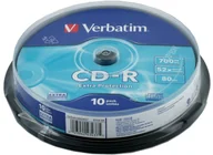 Nośniki danych - Verbatim CD-R 43437 700MB/80 DATA LIFE cake 10 szt. - miniaturka - grafika 1
