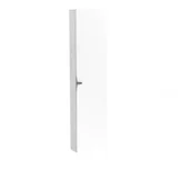 Szafki łazienkowe - Oristo Słupek wiszący uniwersalny SIENA 40 cm jedne drzwi BIAŁY POŁYSK-OR45-SB1D-40-1 - miniaturka - grafika 1