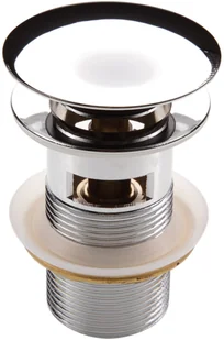 Deante Korek click-clack okrągły z przelewem NHC 010B - Korki do umywalek - miniaturka - grafika 2