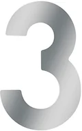 Numery na dom - Metafranc Mistrz numer domu stal szlachetna  design 3D  dobra czytelność  indywidualne możliwości kombinacji z opisem  drzwi wejściowe  ściana domu brama ogrodowa - miniaturka - grafika 1