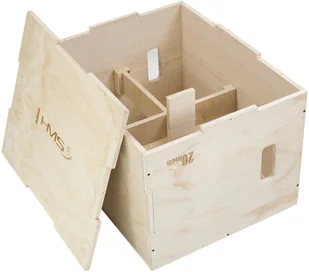 HMS Skrzynia drewniana DSC01 - 27611-uniw - Pozostały sprzęt i akcesoria do ćwiczeń - miniaturka - grafika 5