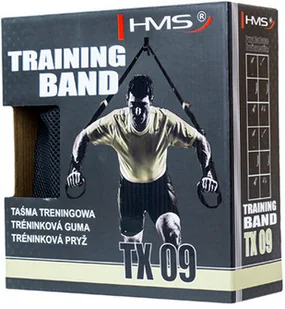 HMS Zestaw taśm do ćwiczeń TX09 khaki - 1006781 - Gumy, taśmy, ekspandery - miniaturka - grafika 11