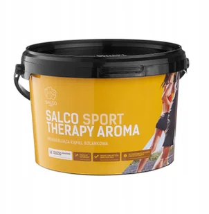 Salco Sport Therapy Aroma Żurawina - Regenerująca Sól Do Kąpieli (Wiaderko 3Kg) - Pozostały sprzęt i akcesoria do ćwiczeń - miniaturka - grafika 3