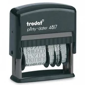 Datowniki - Trodat Datownik 4817 + 12 haseł 1szt. /TR4817POL/ISO/ UN061 - miniaturka - grafika 1