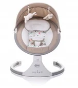 Leżaczki i huśtawki - 4Baby Huśtawka Rock n Relax Beige SAT3630 - miniaturka - grafika 1