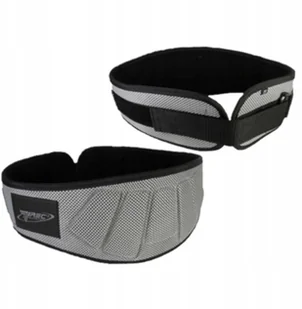 Trec Pas Kulturystyczny Szeroki Materiałowy Szary - Pasy kulturystyczne - miniaturka - grafika 6