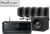 Kino domowe - Yamaha RX-V6A + 5 x M-1 + ASW 610 czarny - miniaturka - grafika 1