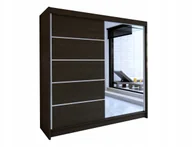 Szafy - praktyczna Szafa Przesuwna z lustrem Tedli III 180 - miniaturka - grafika 1