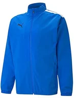 Bluzy sportowe męskie - Puma Męska bluza Teamliga Sideline Electric Blue Lemonade White XXL 657259 - miniaturka - grafika 1