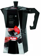 Filiżanki - Ibili 612203 wolnowar na 3 filiżanek espresso, czarna, 612203 - miniaturka - grafika 1