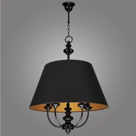 Lampy sufitowe - Kemar Kemar LR/5/B - Żyrandol na łańcuchu LABRADO 5xE14/60W/230V - miniaturka - grafika 1