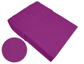 Prześcieradła - Bielbaw Prześcieradło Frotte Fuksja - miniaturka - grafika 1