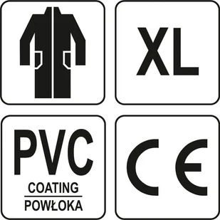 VOREL LEKKI PŁASZCZ PRZECIWDESZCZOWY Z OTWORAMI WENTYLACYJNYMI GRANATOWY KOMPAKTOWE PRZECHOWYWANIE ROZ XL - Odzież robocza - miniaturka - grafika 4