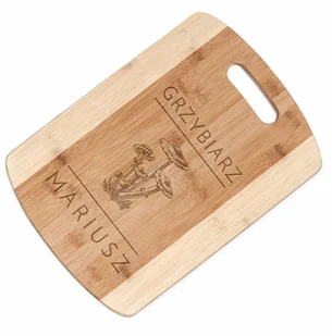 Murrano Deska bambusowa do krojenia z grawerem dla pary na ślub rocznicę p DSK-BMB3-039 - Deski do krojenia - miniaturka - grafika 12