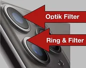 Części serwisowe do telefonów - lensCOVER lensCOVER + Pierścień Huawei Mate 30 Pro LCHM30P - miniaturka - grafika 1