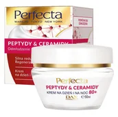 Kremy do twarzy - Perfecta DAX Peptydy & Ceramidy 80+ Krem na dzień i noc Silna Redukcja zmarszczek i regeneracja 50ml 114937 - miniaturka - grafika 1