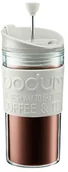 Zaparzacze i kawiarki - Bodum Travel Mug  Double Wall insulation with and Spare Lid  Plastic  0.35L french press  Various Colours K11102-913 - miniaturka - grafika 1