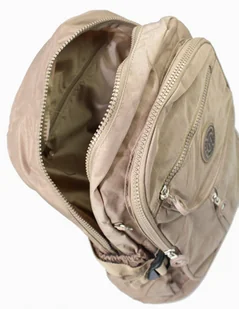 Bag Street Praktyczny Plecak Materiałowy BAG STREET 2216 BEŻOWY 35 x 26 x 15 cm - Plecaki - miniaturka - grafika 7